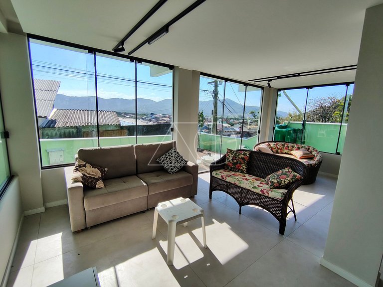Bella casa con 5 camere vicino al mare a Floripa